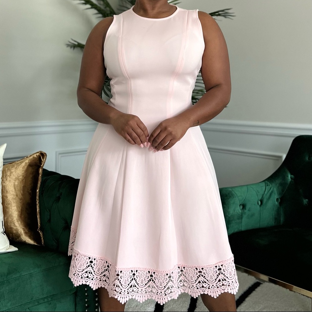 Light Laced Bottom Dress